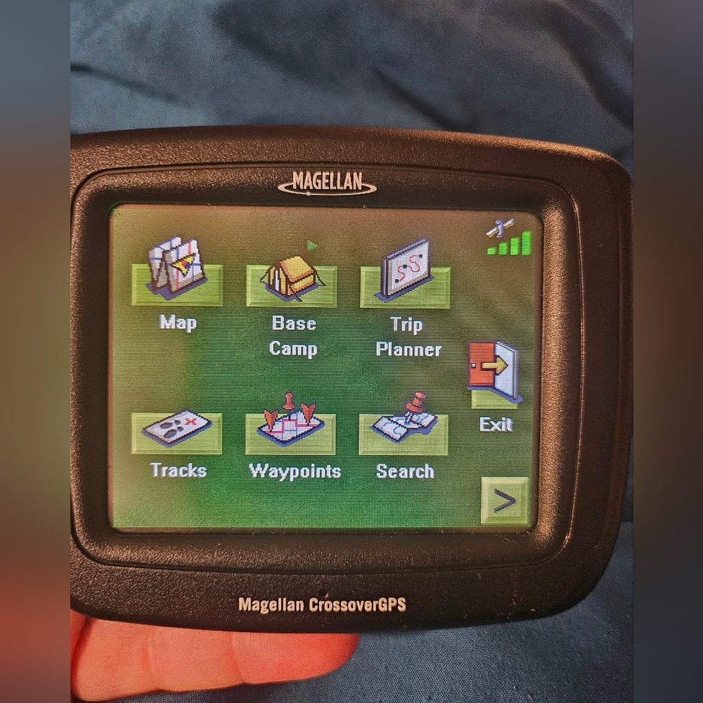 Magellan Crossover GPS 3.5"‎ LCD Touch Screen Topo Continental United States -A-